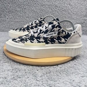 Adidas Originals Hypersleek W Houndstooth Platform Sneakers Black White G54058
